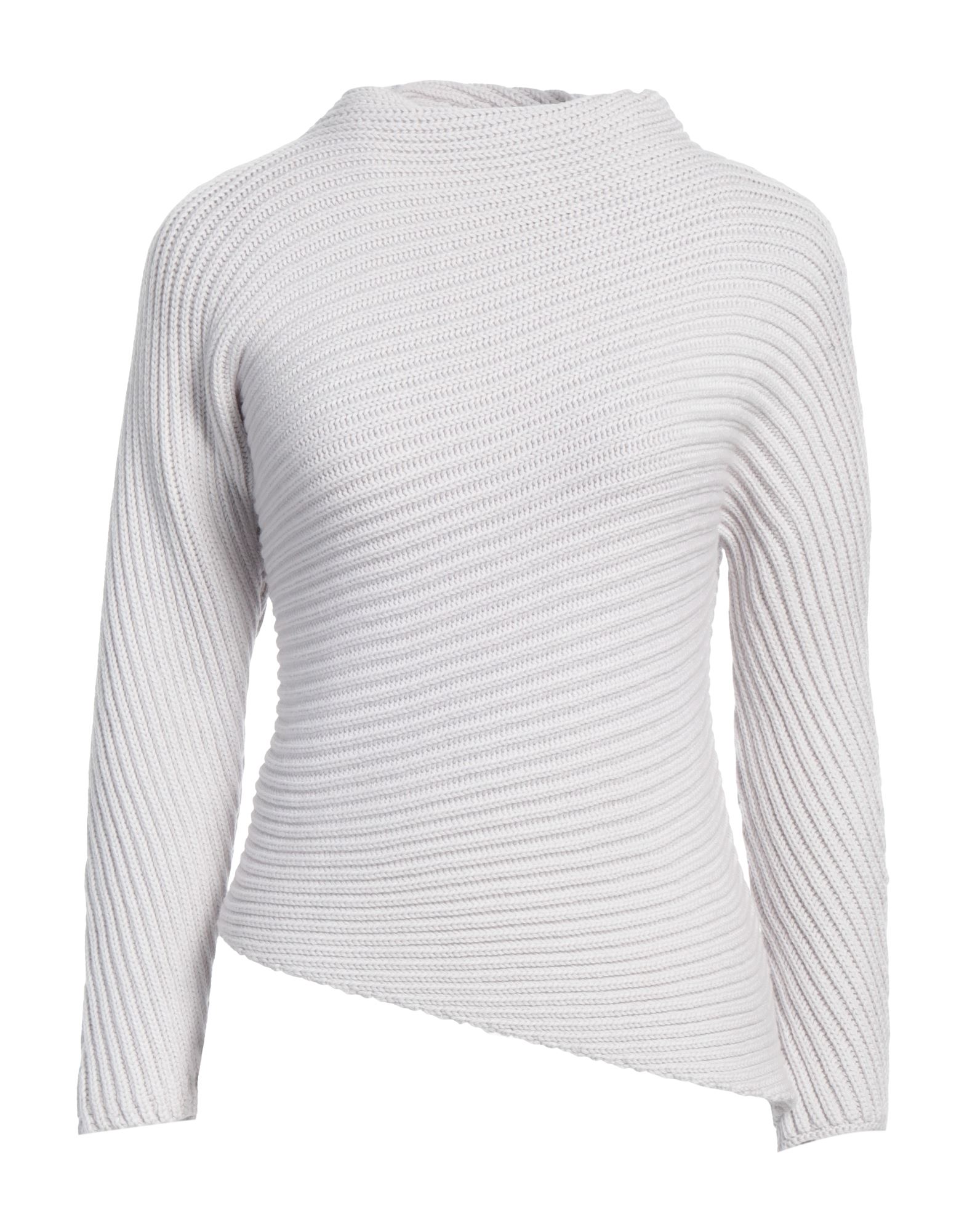 ALPHA STUDIO Rollkragenpullover Damen Hellgrau von ALPHA STUDIO