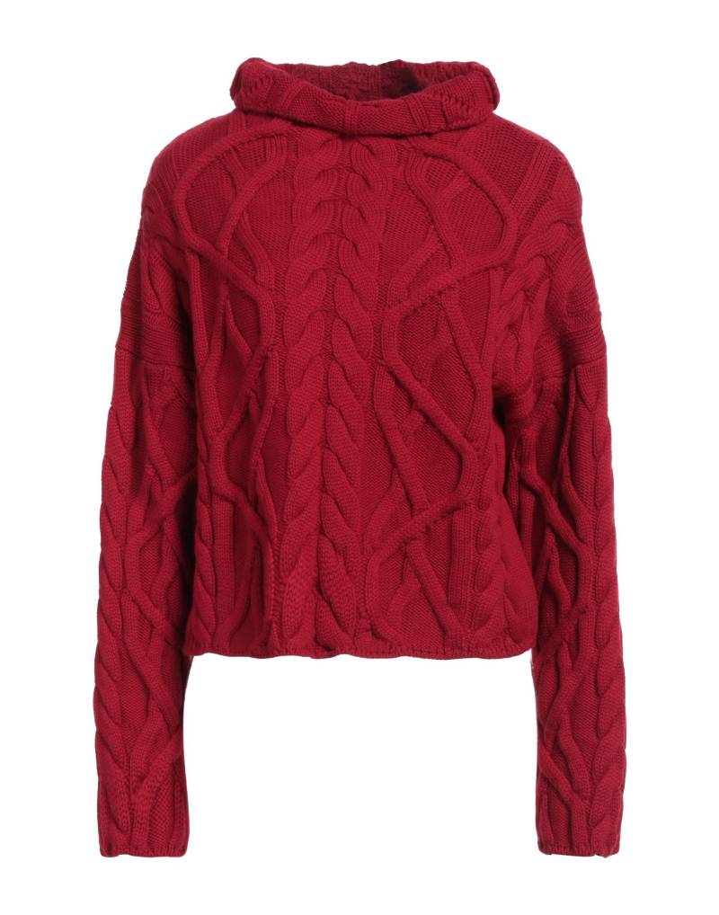 ALPHA STUDIO Rollkragenpullover Damen Rot von ALPHA STUDIO