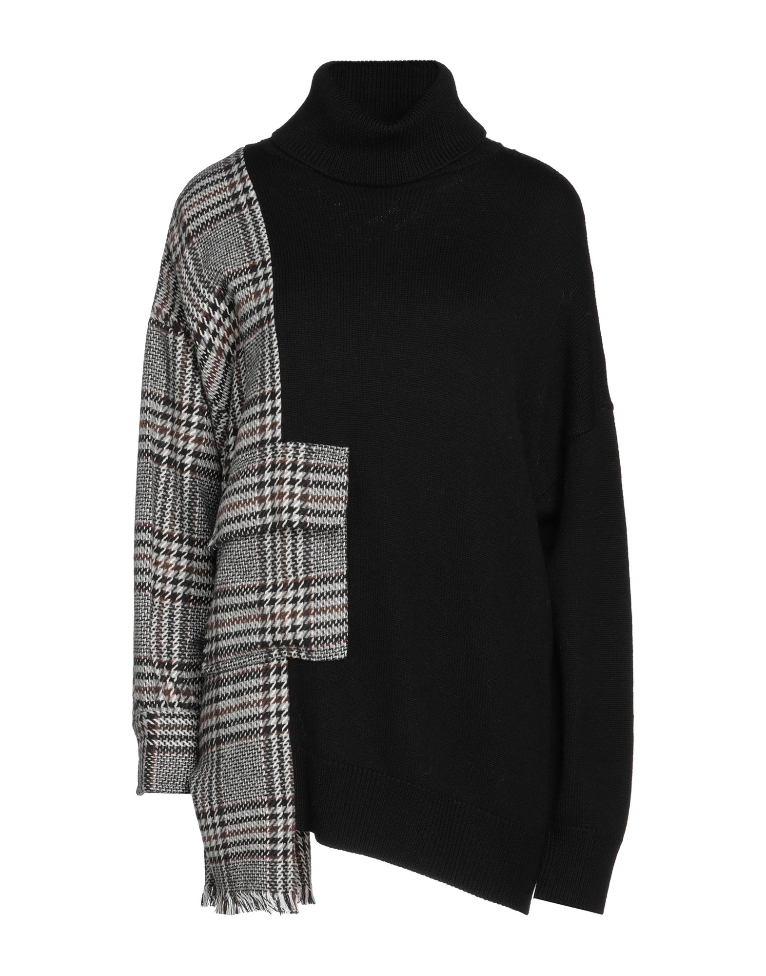 ALPHA STUDIO Rollkragenpullover Damen Schwarz von ALPHA STUDIO