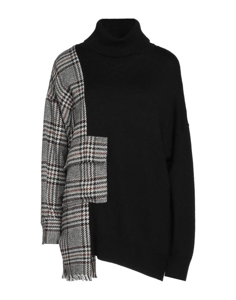 ALPHA STUDIO Rollkragenpullover Damen Schwarz von ALPHA STUDIO