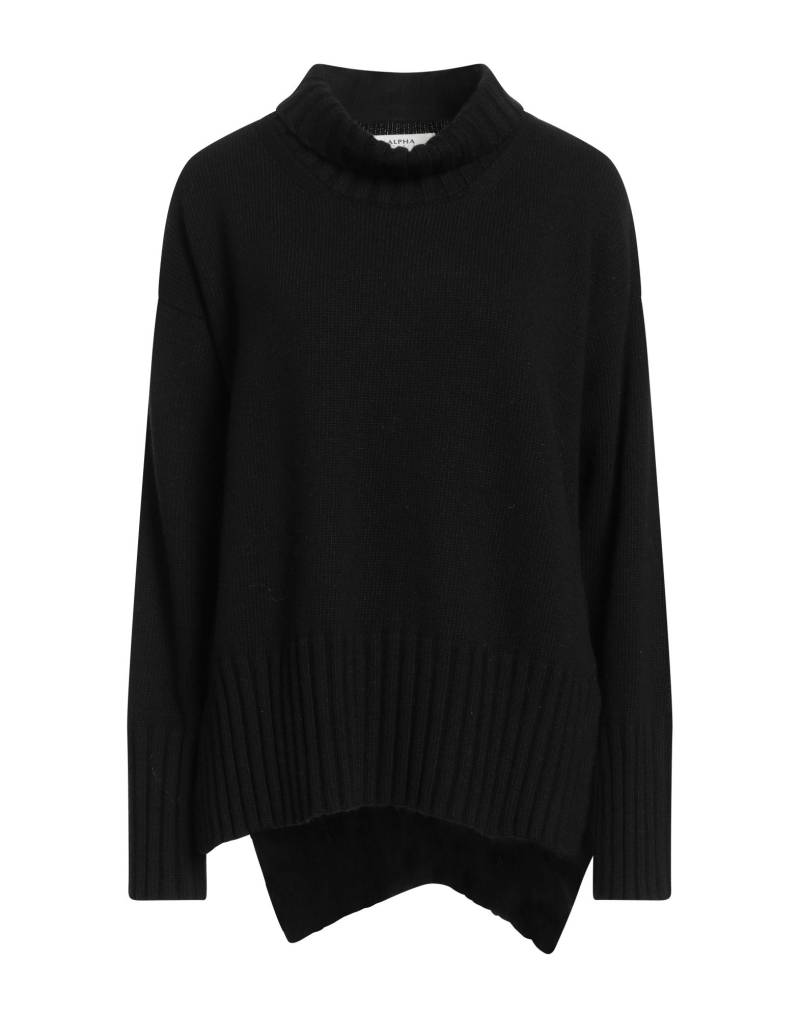 ALPHA STUDIO Rollkragenpullover Damen Schwarz von ALPHA STUDIO