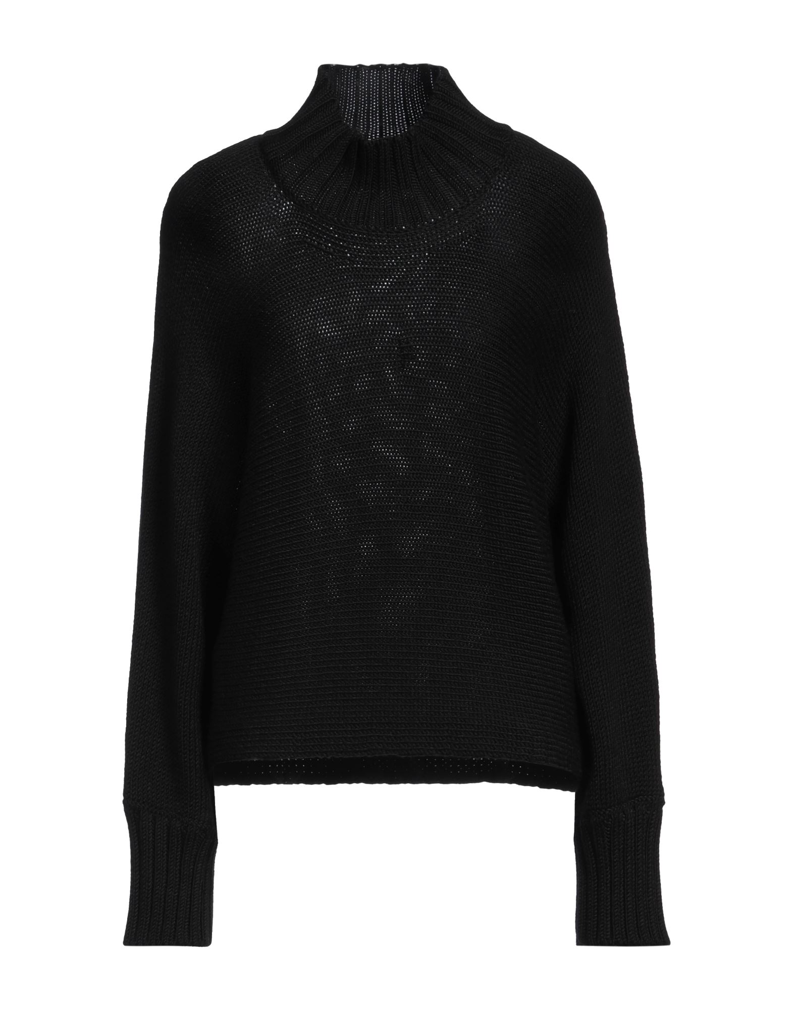 ALPHA STUDIO Rollkragenpullover Damen Schwarz von ALPHA STUDIO