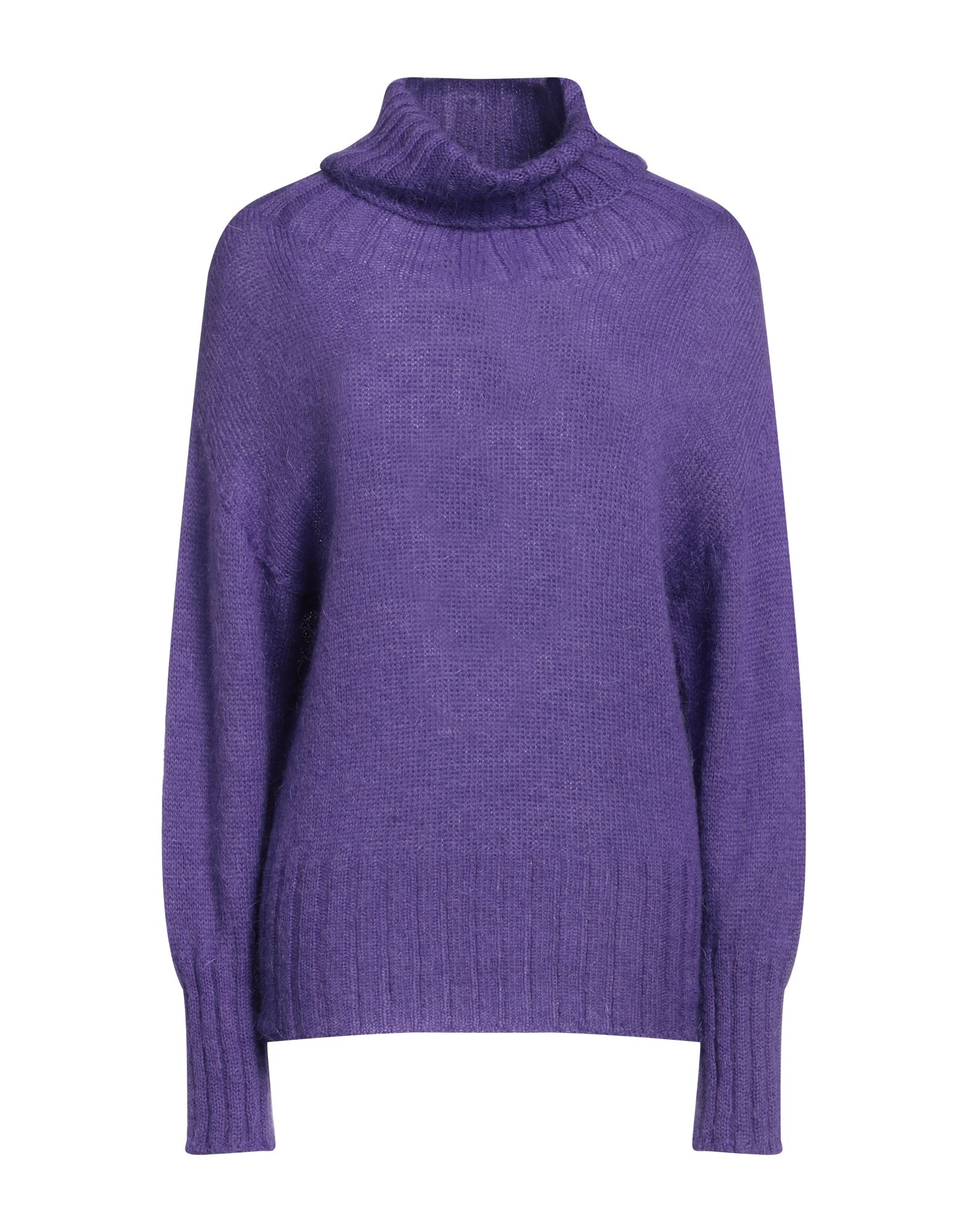 ALPHA STUDIO Rollkragenpullover Damen Violett von ALPHA STUDIO