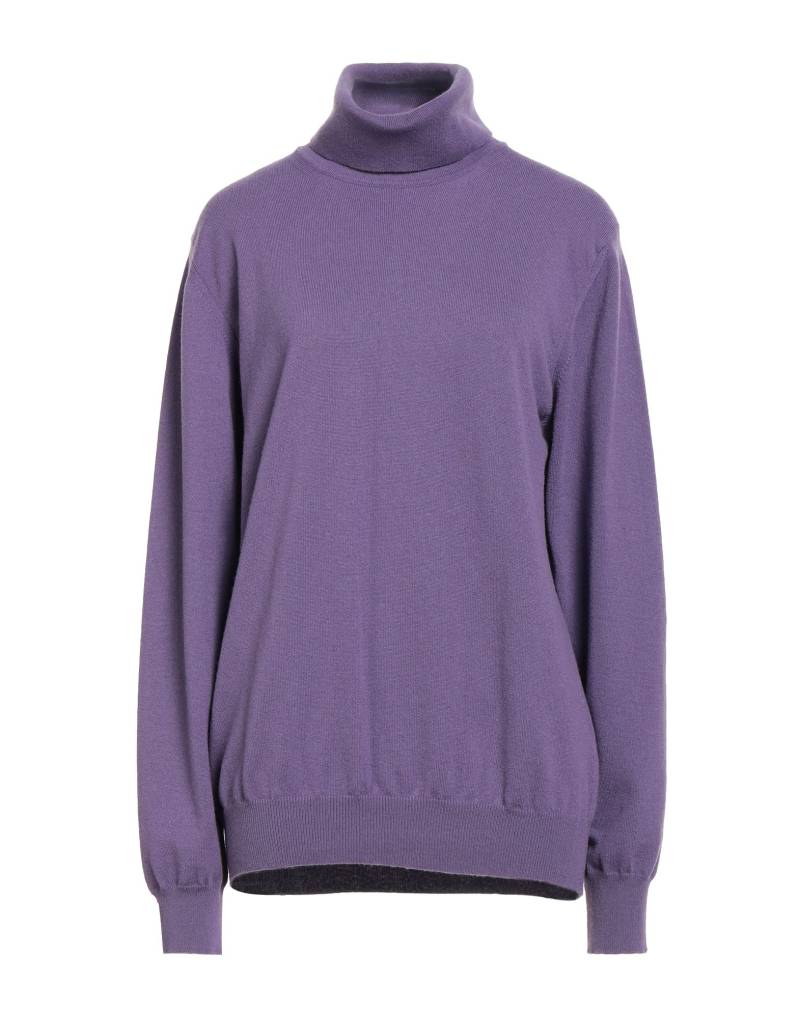 ALPHA STUDIO Rollkragenpullover Damen Violett von ALPHA STUDIO