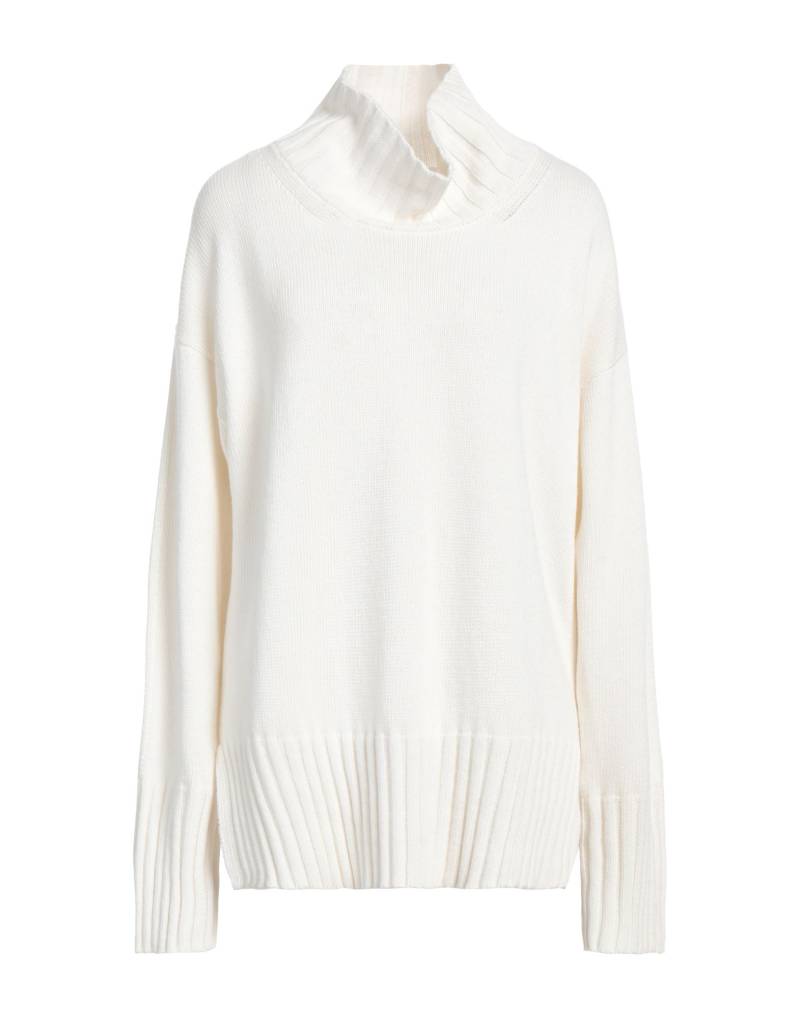 ALPHA STUDIO Rollkragenpullover Damen Weiß von ALPHA STUDIO