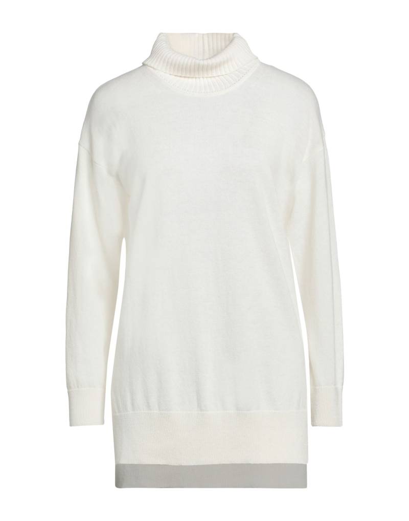 ALPHA STUDIO Rollkragenpullover Damen Weiß von ALPHA STUDIO