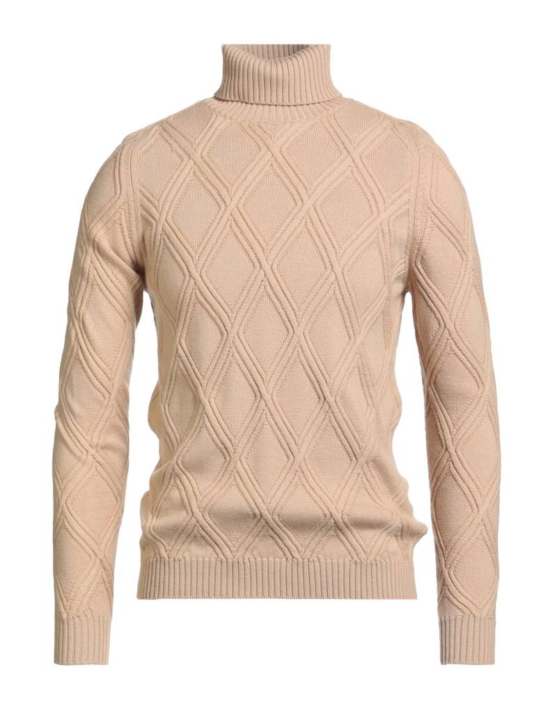 ALPHA STUDIO Rollkragenpullover Herren Beige von ALPHA STUDIO