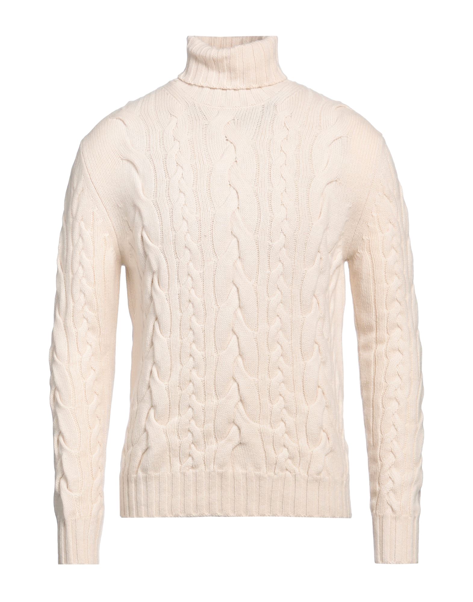 ALPHA STUDIO Rollkragenpullover Herren Beige von ALPHA STUDIO