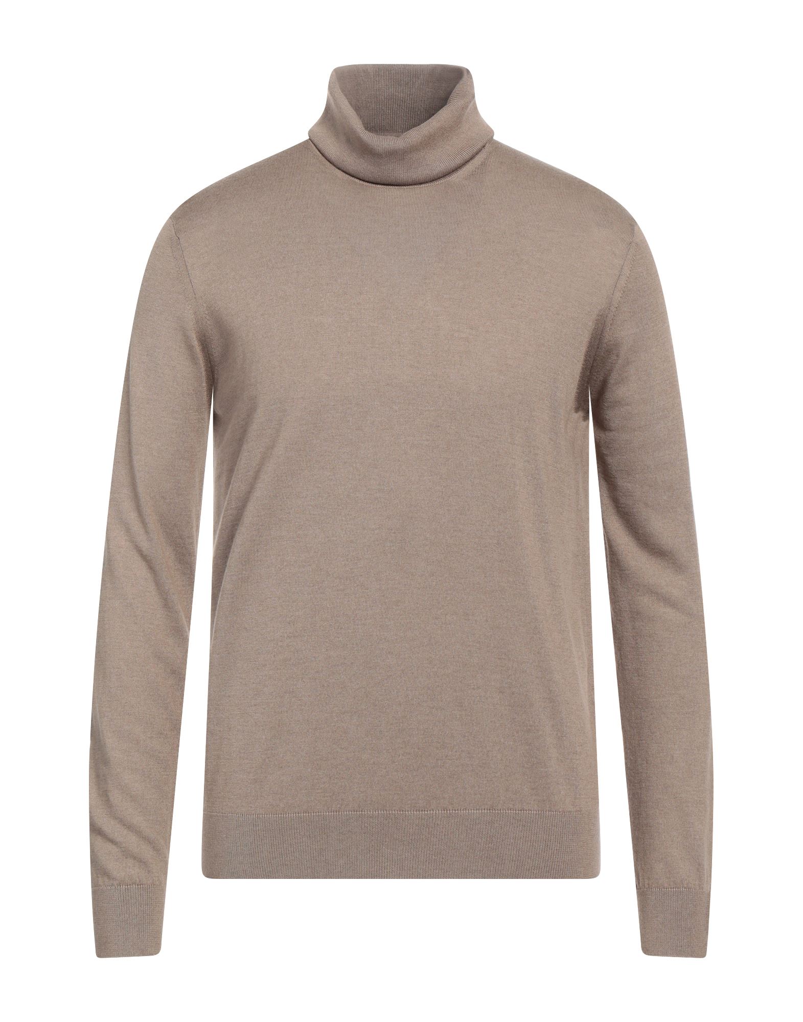 ALPHA STUDIO Rollkragenpullover Herren Beige von ALPHA STUDIO