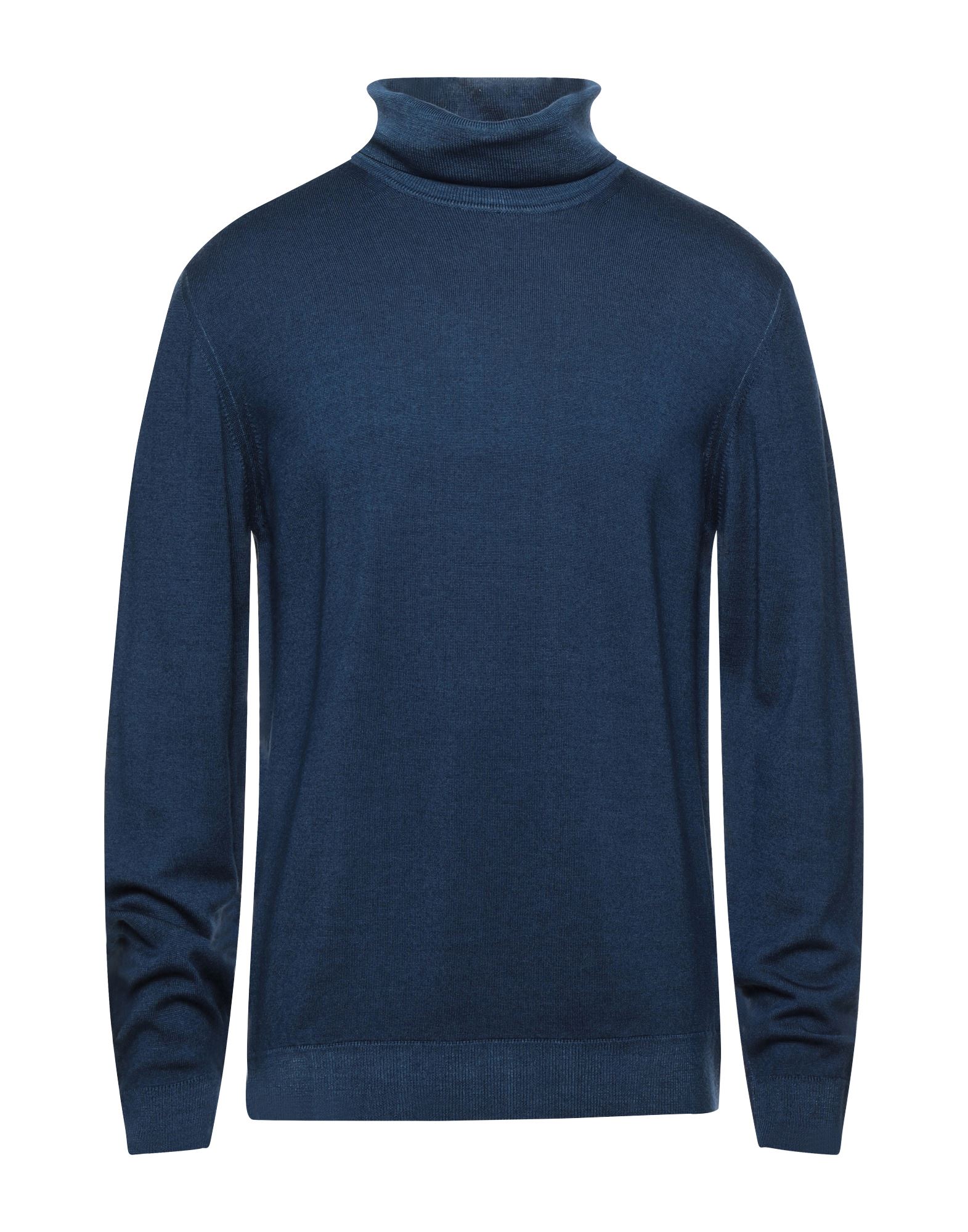 ALPHA STUDIO Rollkragenpullover Herren Blau von ALPHA STUDIO