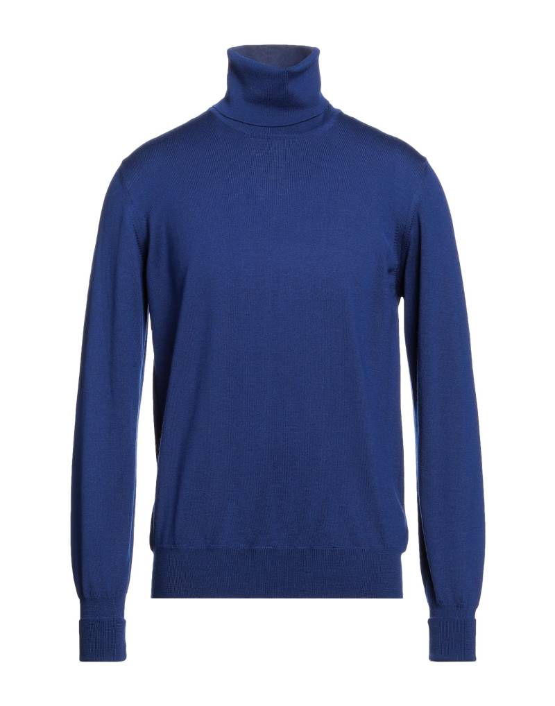 ALPHA STUDIO Rollkragenpullover Herren Blau von ALPHA STUDIO