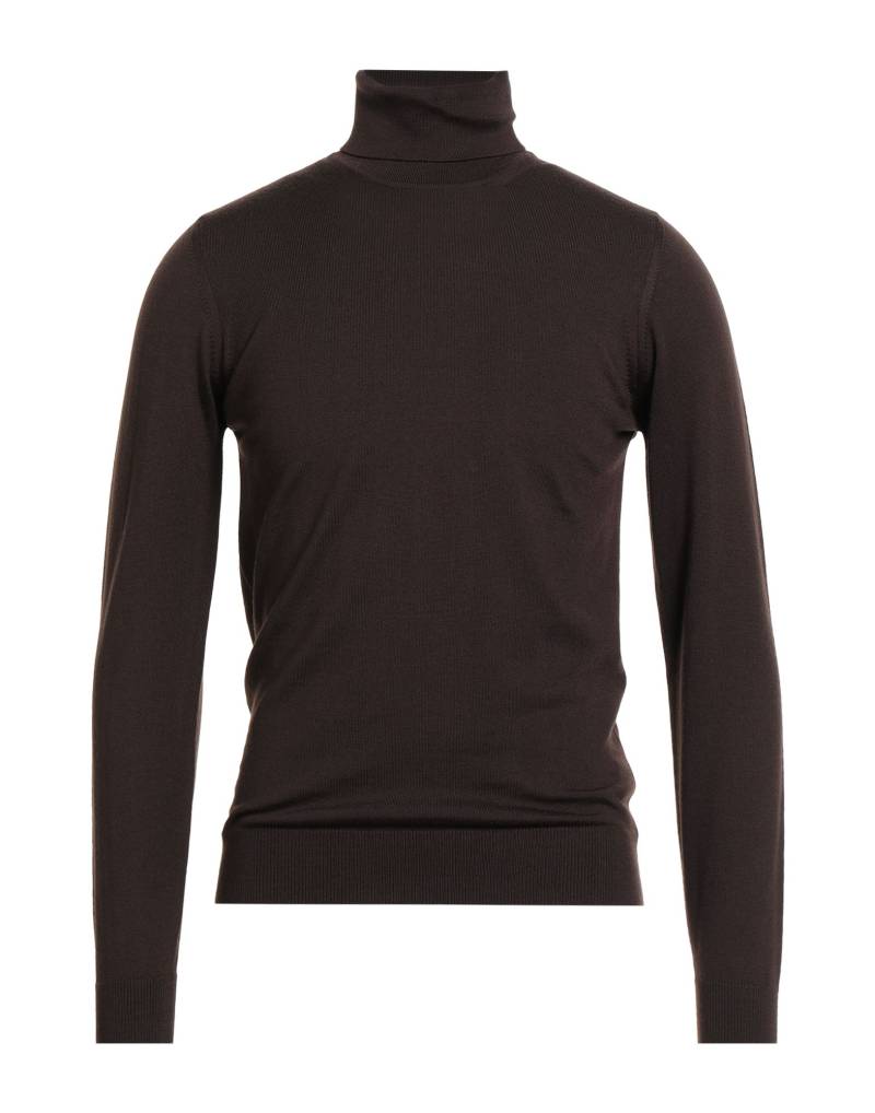 ALPHA STUDIO Rollkragenpullover Herren Dunkelbraun von ALPHA STUDIO