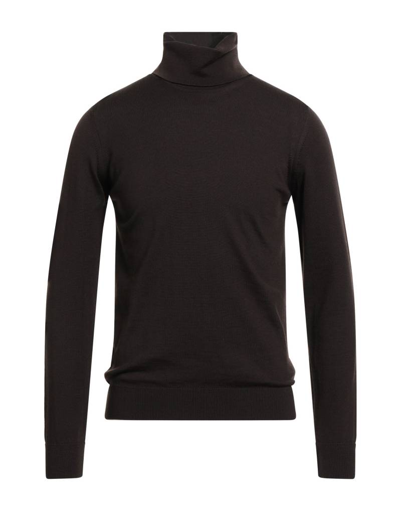 ALPHA STUDIO Rollkragenpullover Herren Dunkelbraun von ALPHA STUDIO