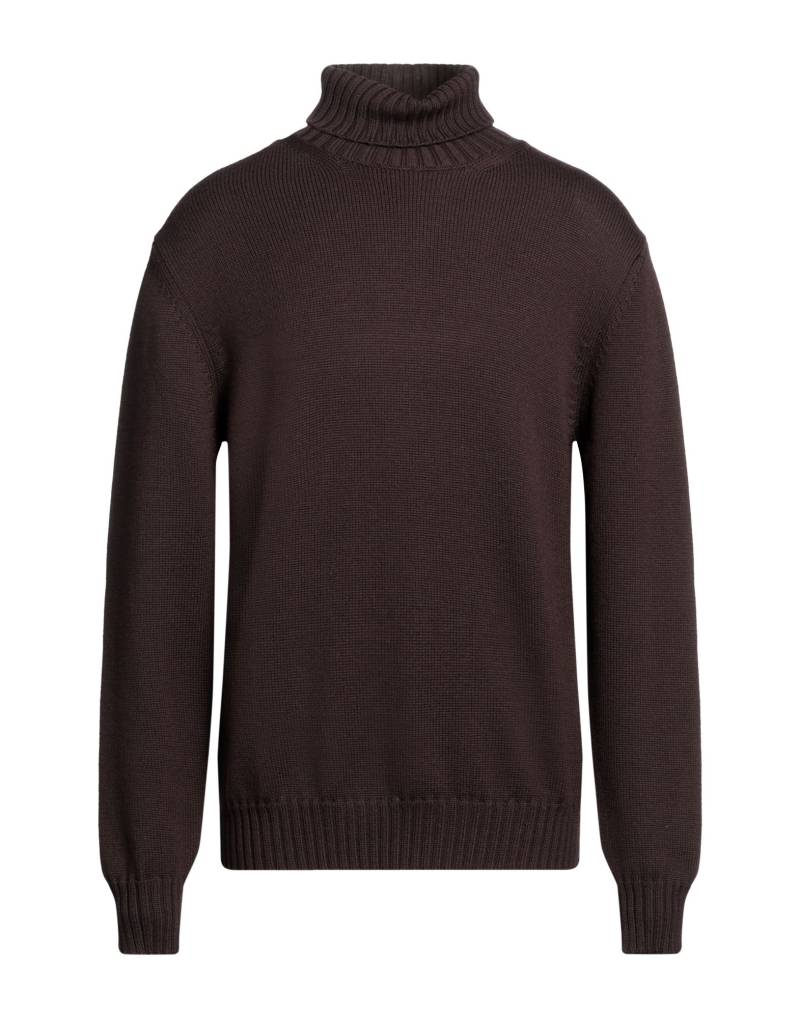 ALPHA STUDIO Rollkragenpullover Herren Dunkelbraun von ALPHA STUDIO