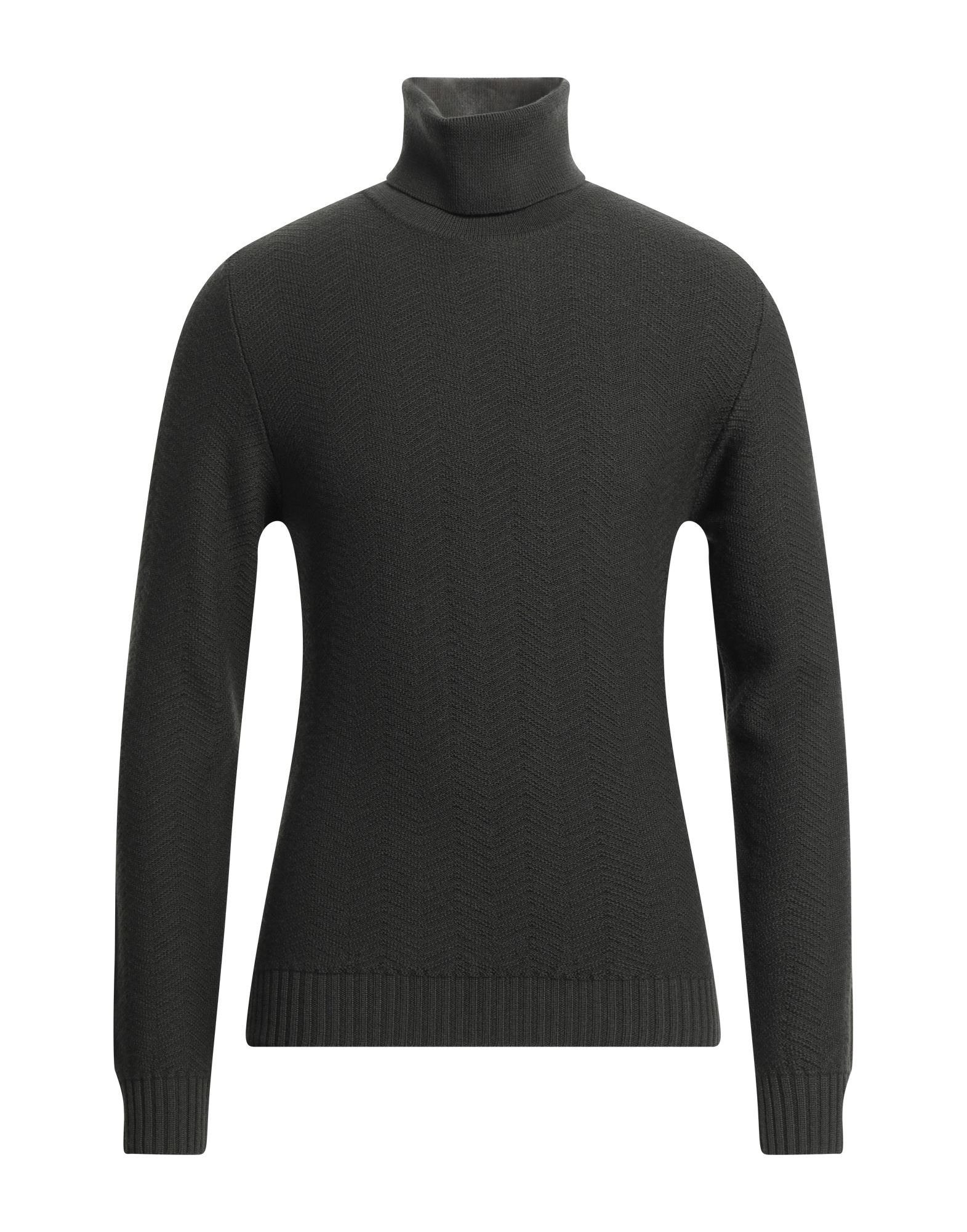 ALPHA STUDIO Rollkragenpullover Herren Dunkelgrün von ALPHA STUDIO