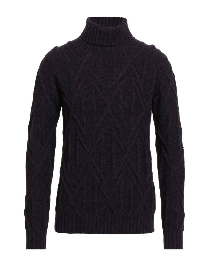 ALPHA STUDIO Rollkragenpullover Herren Dunkelviolett von ALPHA STUDIO