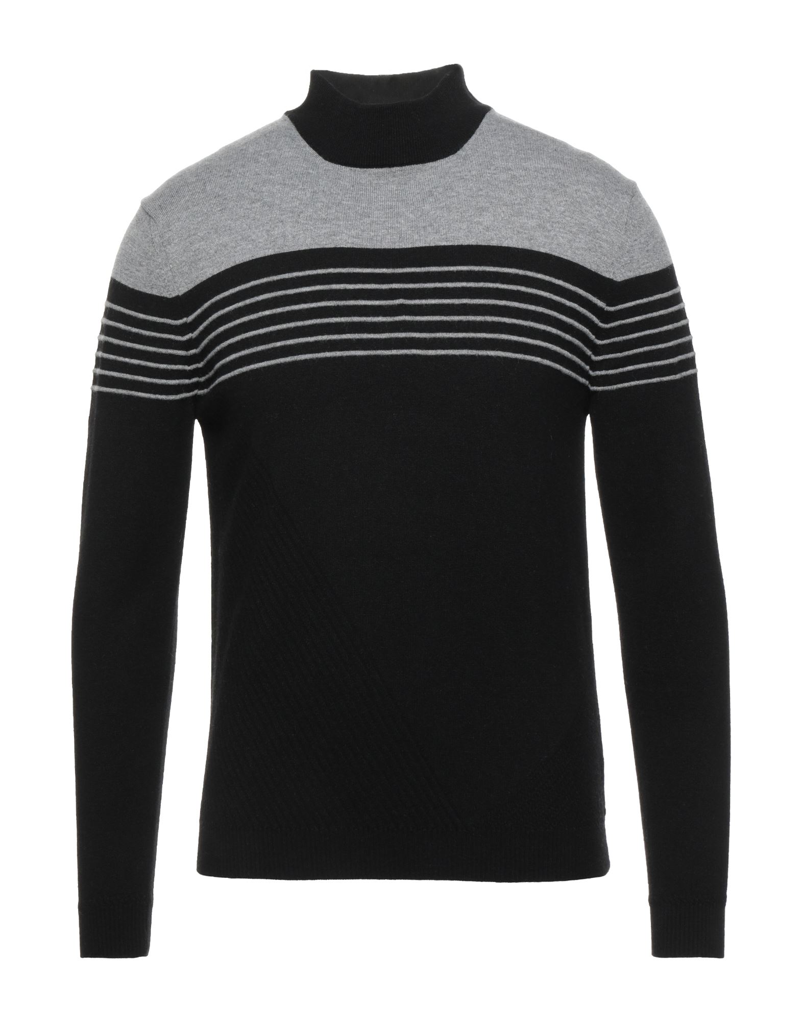 ALPHA STUDIO Rollkragenpullover Herren Grau von ALPHA STUDIO