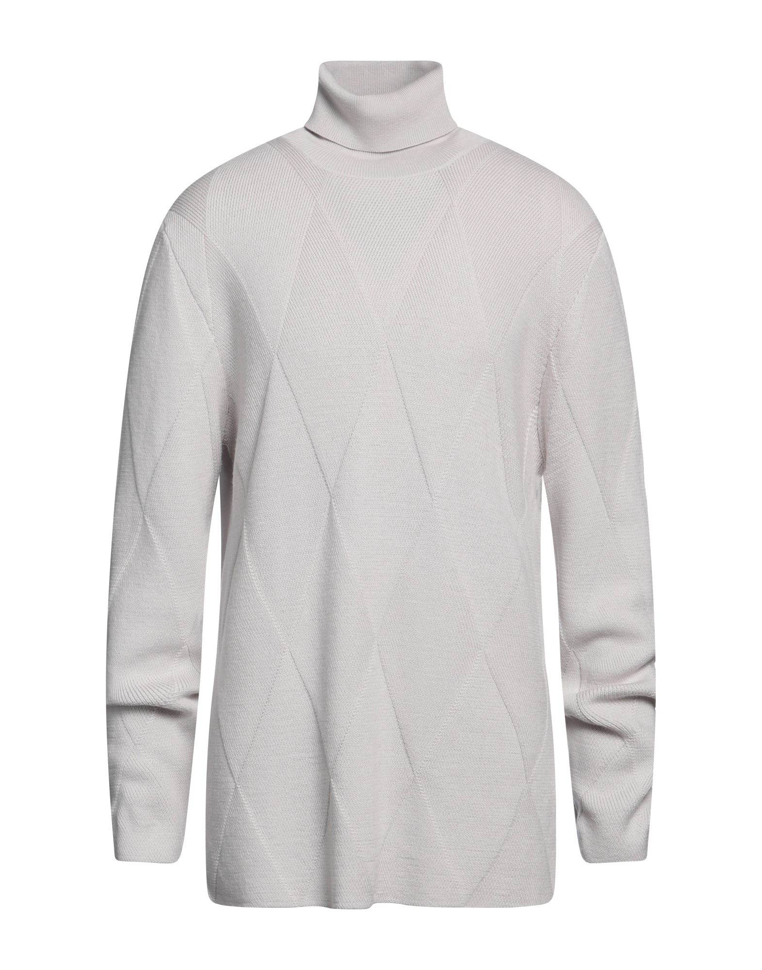 ALPHA STUDIO Rollkragenpullover Herren Hellgrau von ALPHA STUDIO