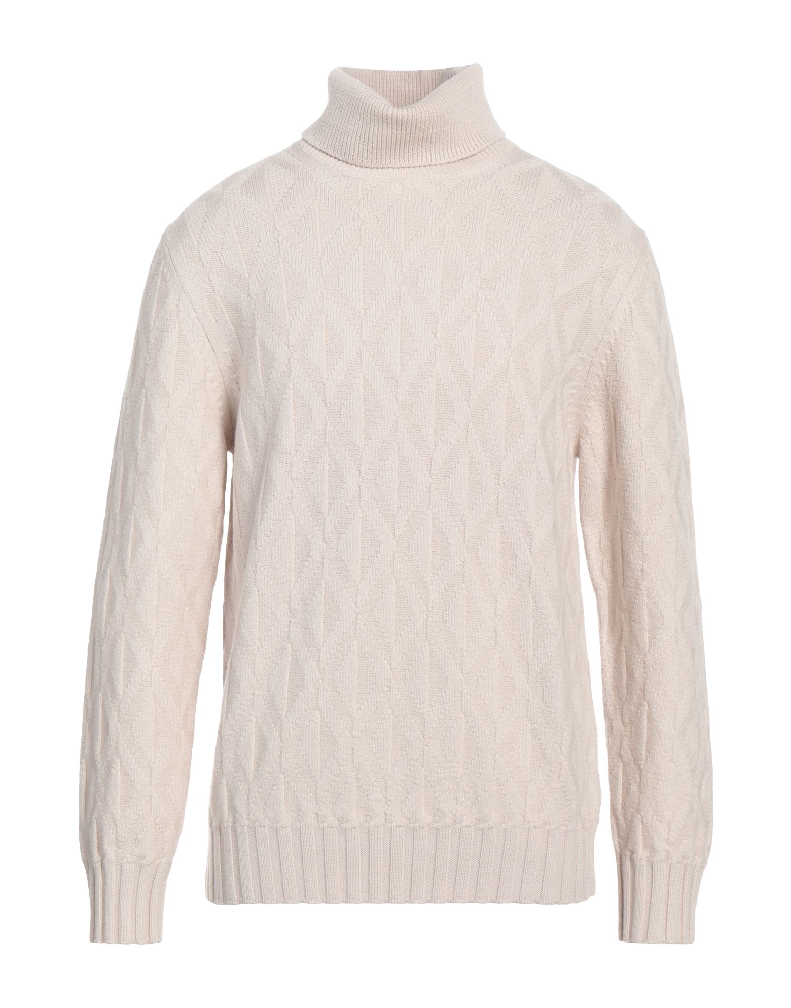 ALPHA STUDIO Rollkragenpullover Herren Off white von ALPHA STUDIO