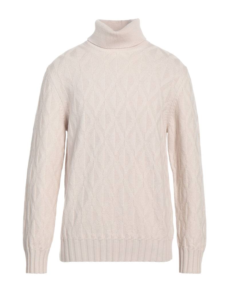 ALPHA STUDIO Rollkragenpullover Herren Off white von ALPHA STUDIO