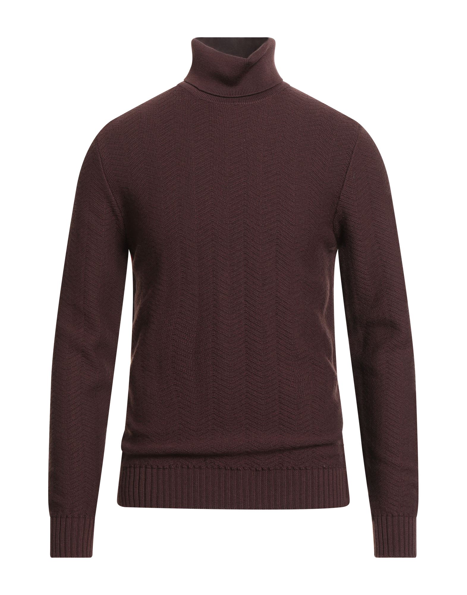 ALPHA STUDIO Rollkragenpullover Herren Schokobraun von ALPHA STUDIO