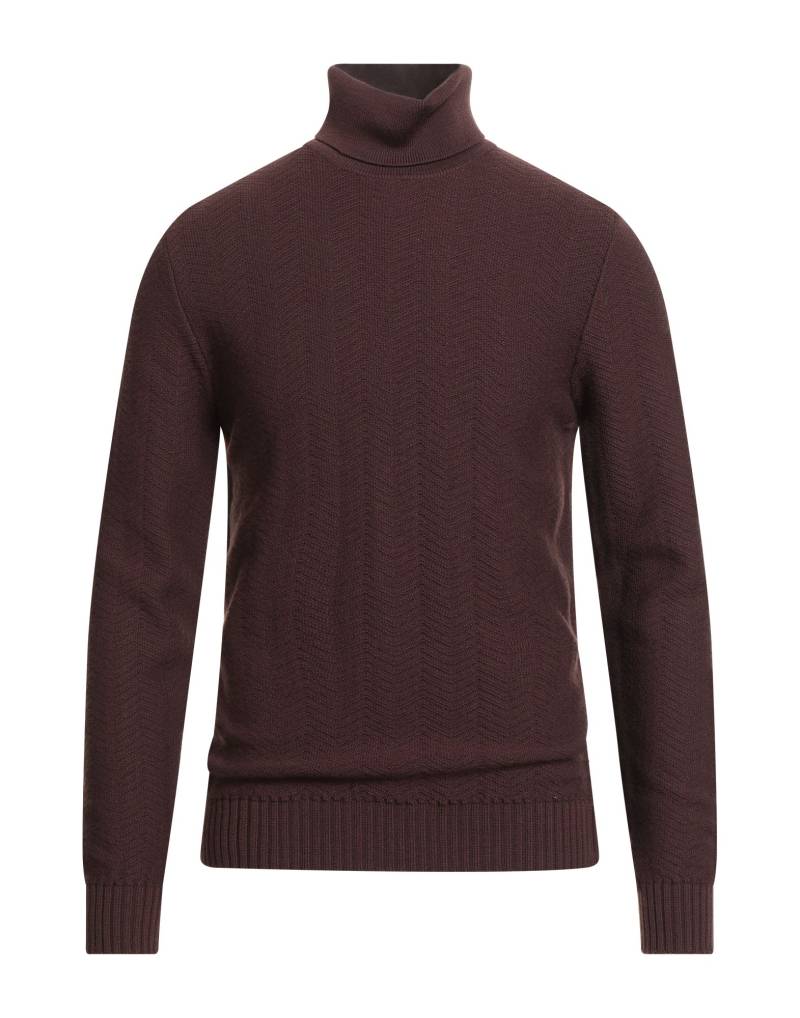 ALPHA STUDIO Rollkragenpullover Herren Schokobraun von ALPHA STUDIO
