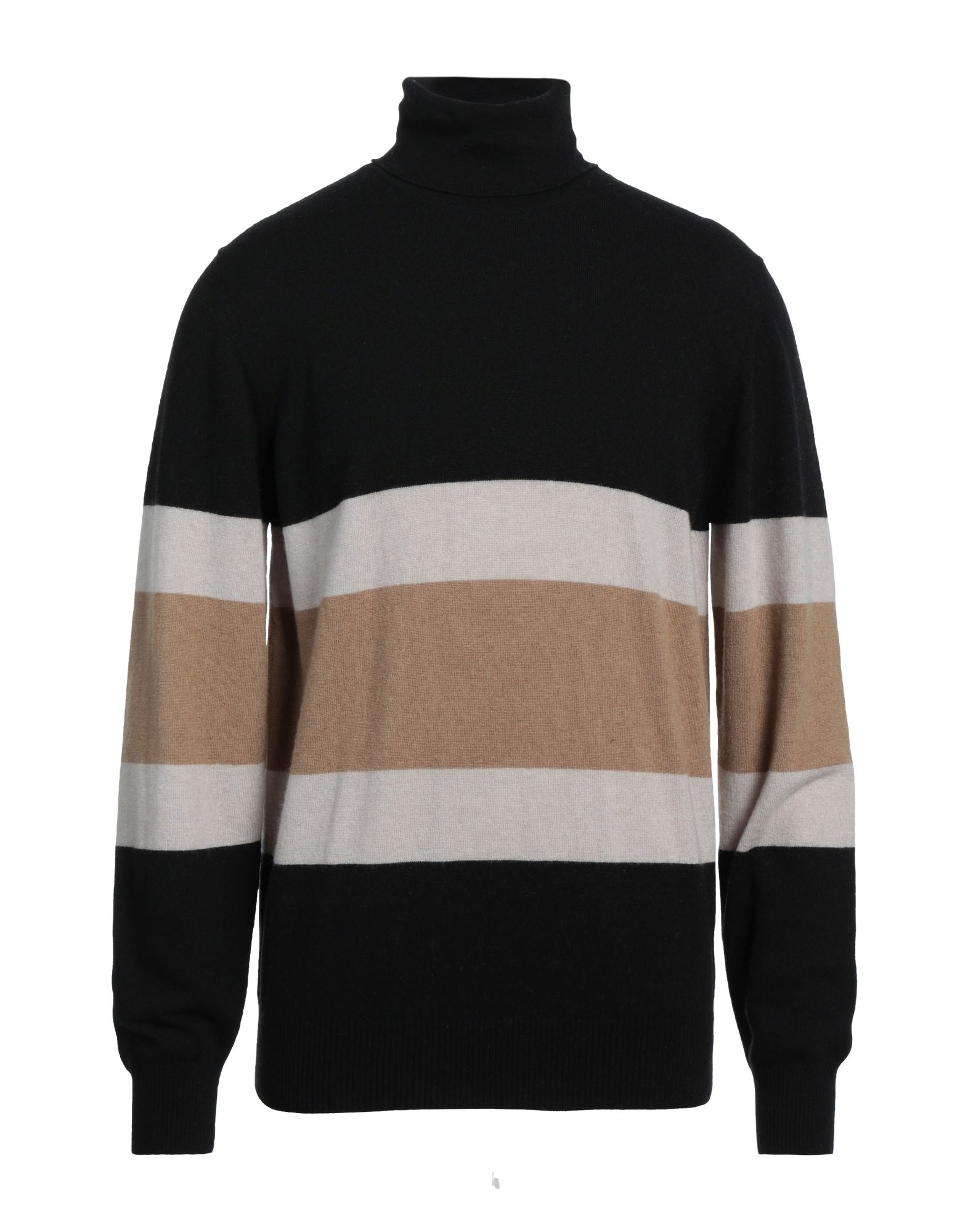 ALPHA STUDIO Rollkragenpullover Herren Schwarz von ALPHA STUDIO