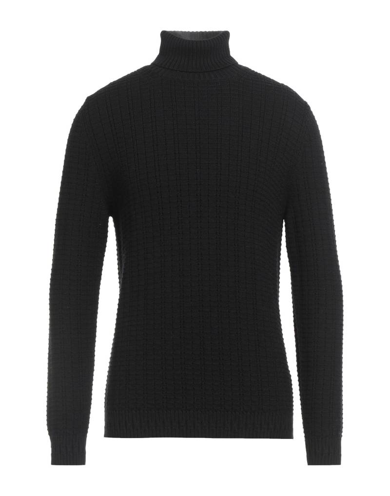 ALPHA STUDIO Rollkragenpullover Herren Schwarz von ALPHA STUDIO