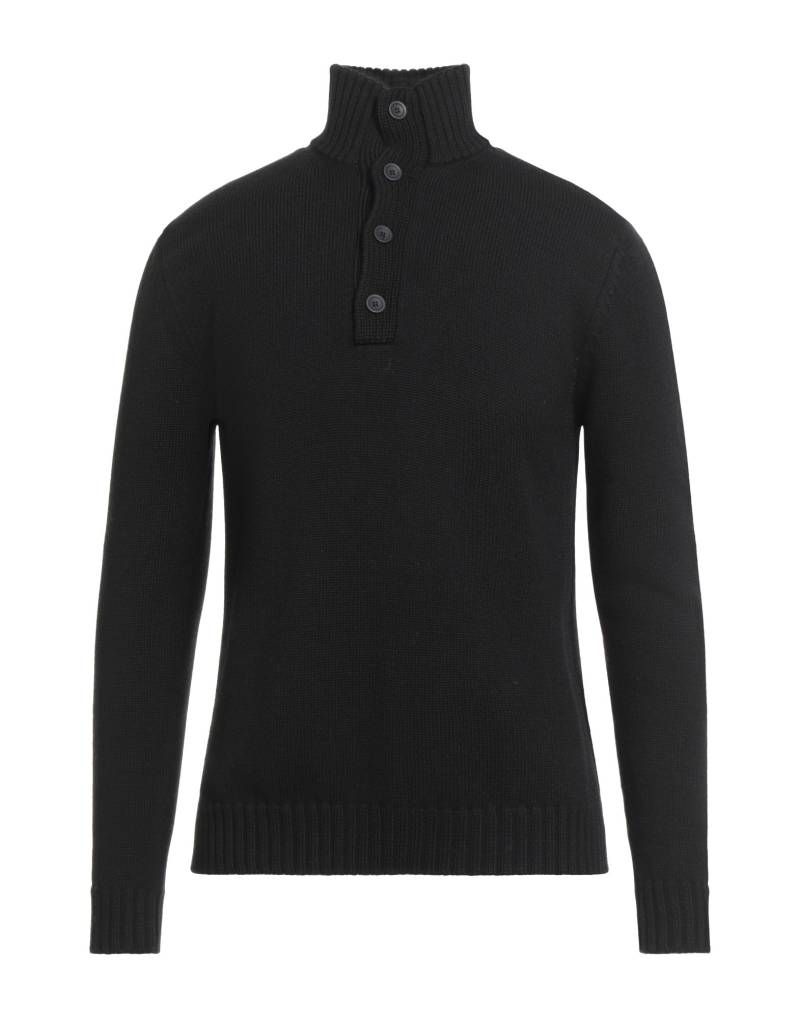 ALPHA STUDIO Rollkragenpullover Herren Schwarz von ALPHA STUDIO