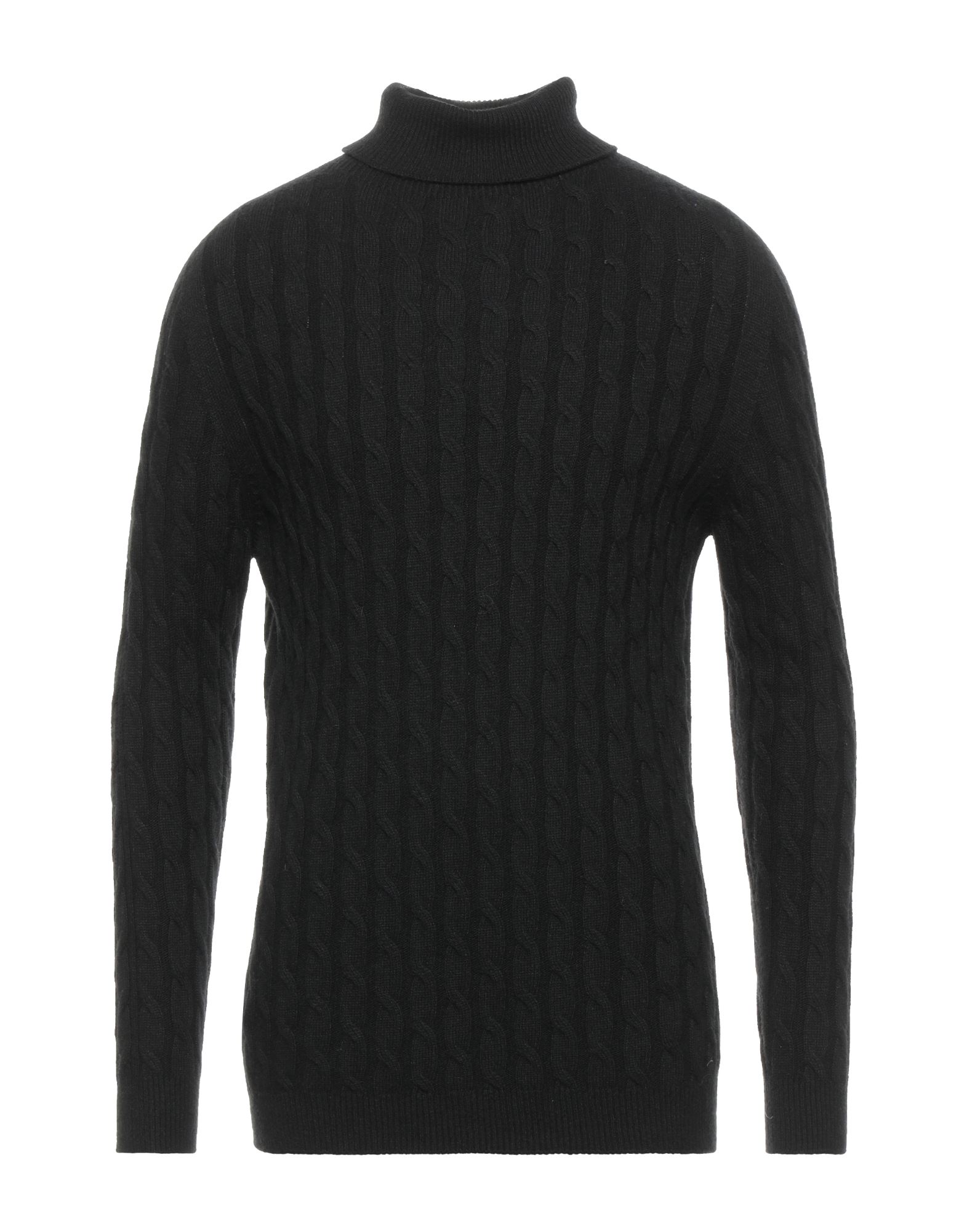 ALPHA STUDIO Rollkragenpullover Herren Schwarz von ALPHA STUDIO