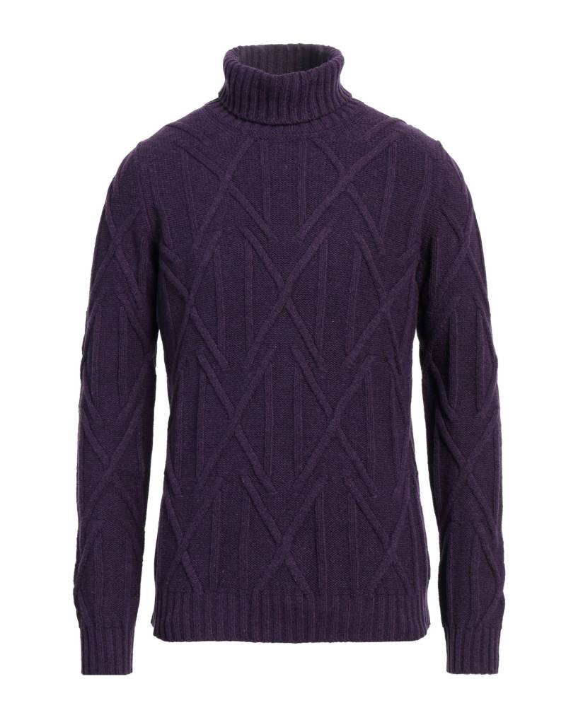ALPHA STUDIO Rollkragenpullover Herren Violett von ALPHA STUDIO