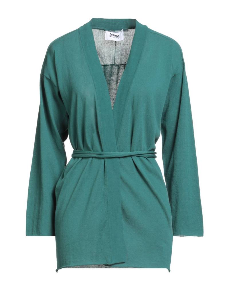 ALPHA STUDIO Strickjacke Damen Aquamarin von ALPHA STUDIO