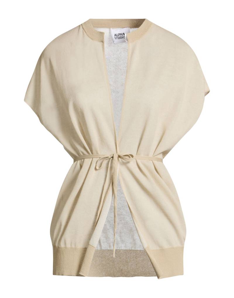 ALPHA STUDIO Strickjacke Damen Beige von ALPHA STUDIO