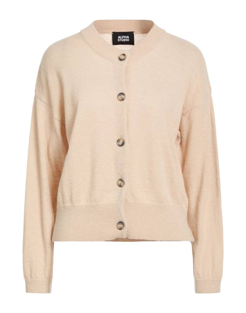 ALPHA STUDIO Strickjacke Damen Beige von ALPHA STUDIO