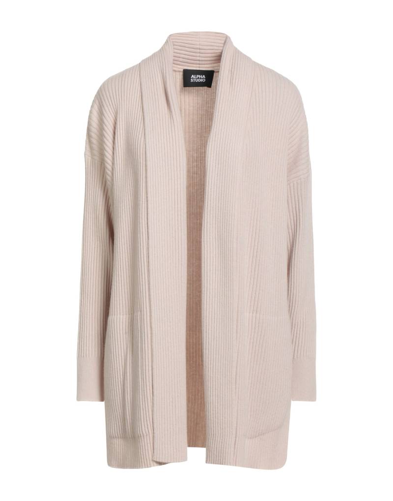 ALPHA STUDIO Strickjacke Damen Beige von ALPHA STUDIO