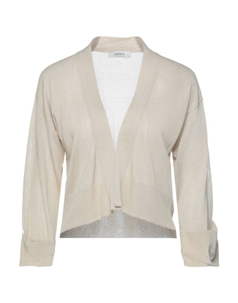 ALPHA STUDIO Strickjacke Damen Beige von ALPHA STUDIO