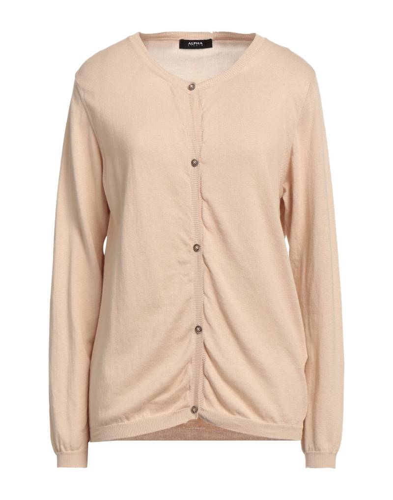 ALPHA STUDIO Strickjacke Damen Beige von ALPHA STUDIO