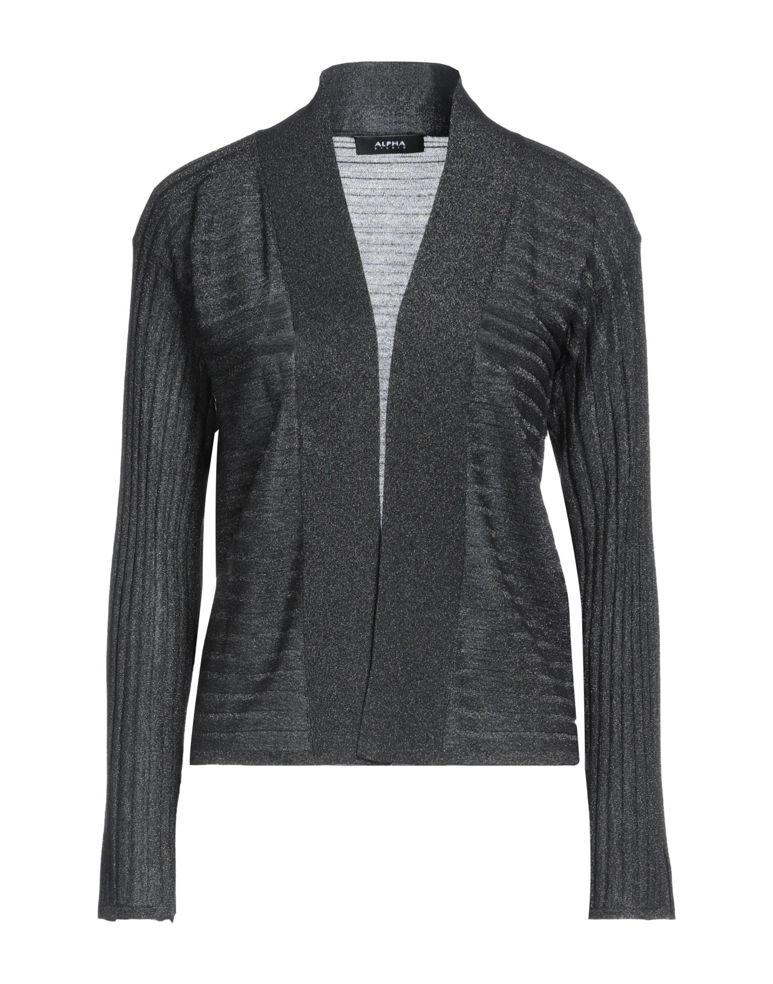 ALPHA STUDIO Strickjacke Damen Braungrau von ALPHA STUDIO
