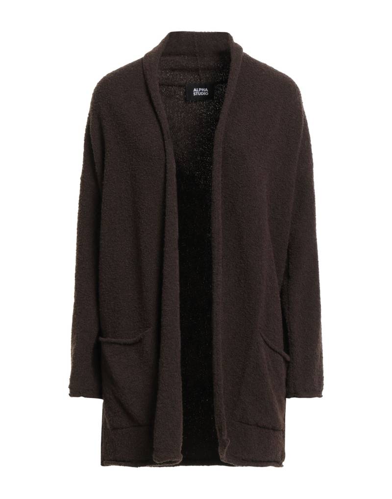 ALPHA STUDIO Strickjacke Damen Dunkelbraun von ALPHA STUDIO