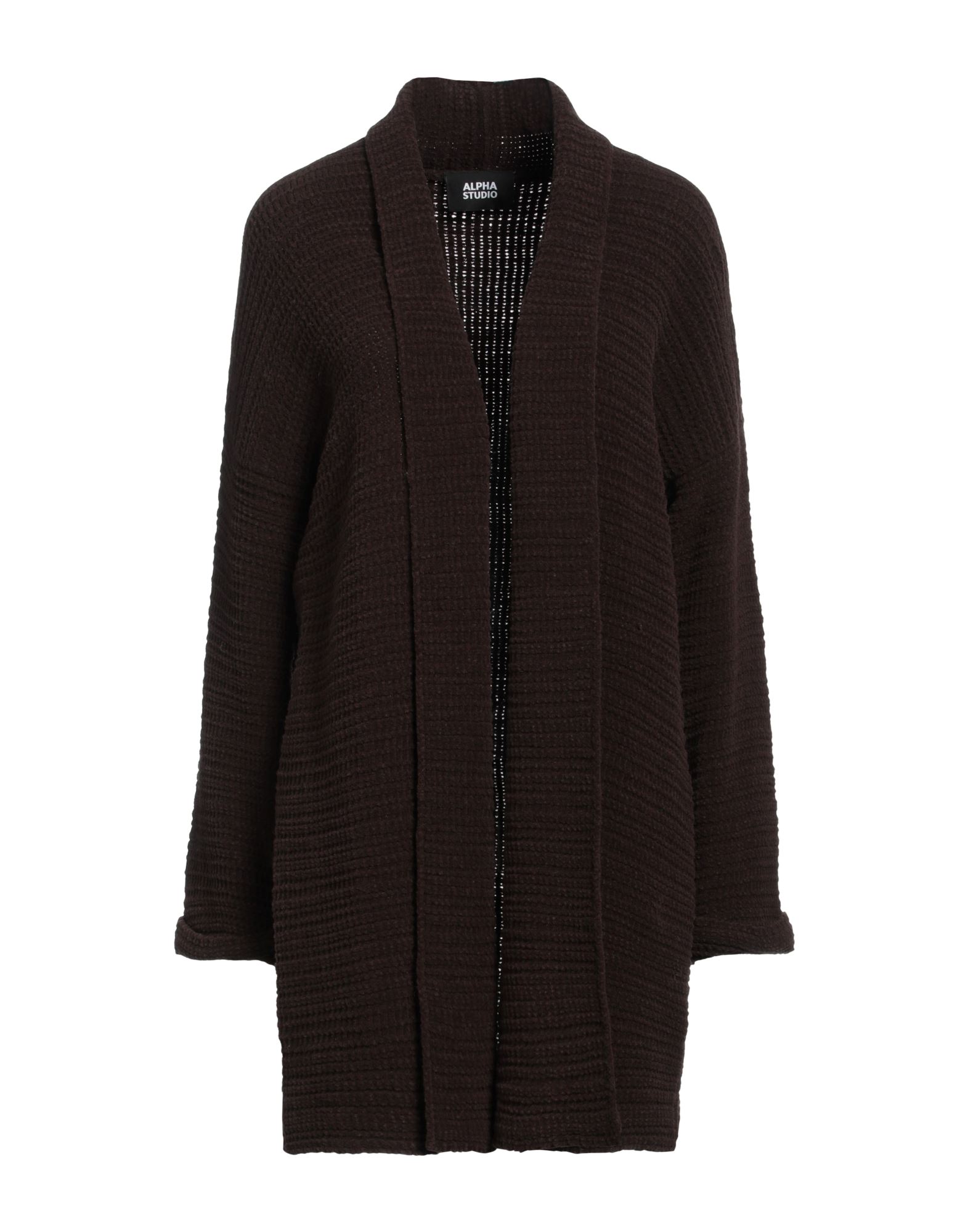 ALPHA STUDIO Strickjacke Damen Dunkelbraun von ALPHA STUDIO