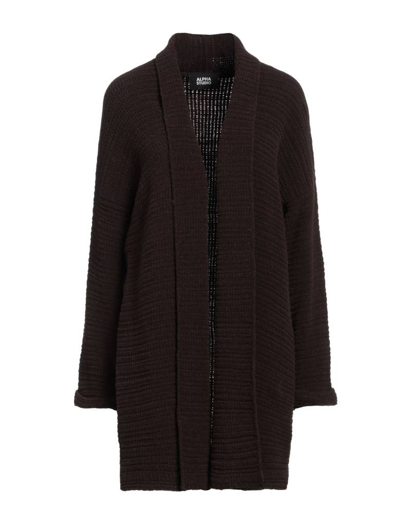 ALPHA STUDIO Strickjacke Damen Dunkelbraun von ALPHA STUDIO