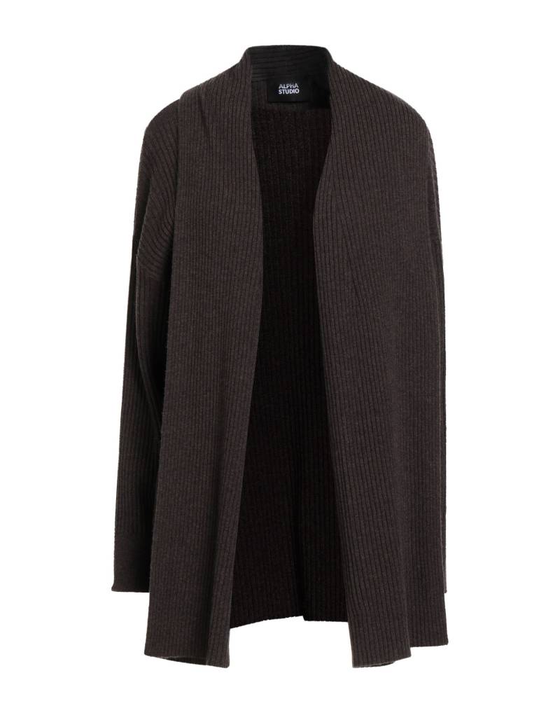 ALPHA STUDIO Strickjacke Damen Dunkelbraun von ALPHA STUDIO
