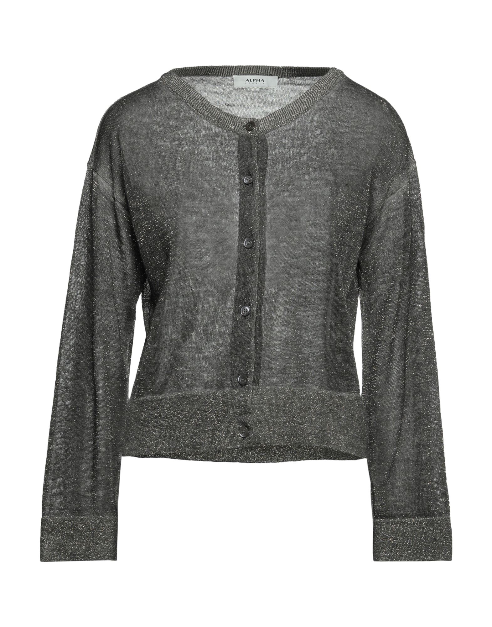 ALPHA STUDIO Strickjacke Damen Granitgrau von ALPHA STUDIO