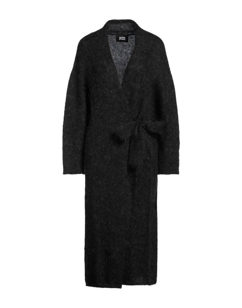 ALPHA STUDIO Strickjacke Damen Braungrau von ALPHA STUDIO