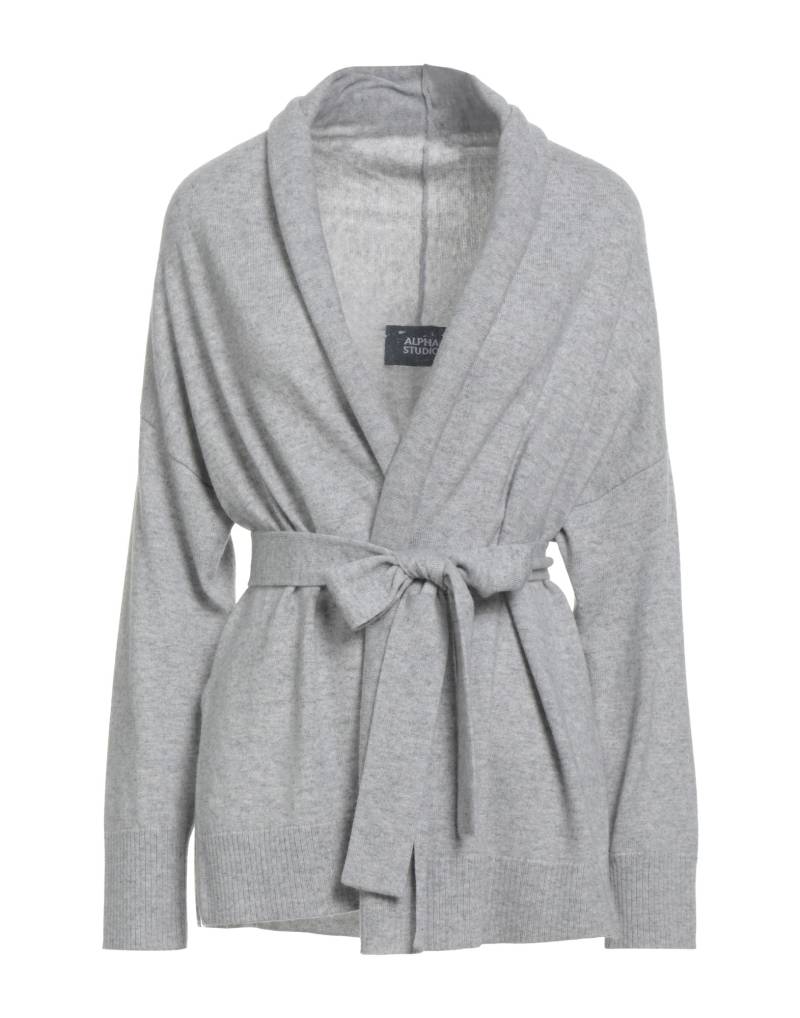 ALPHA STUDIO Strickjacke Damen Grau von ALPHA STUDIO