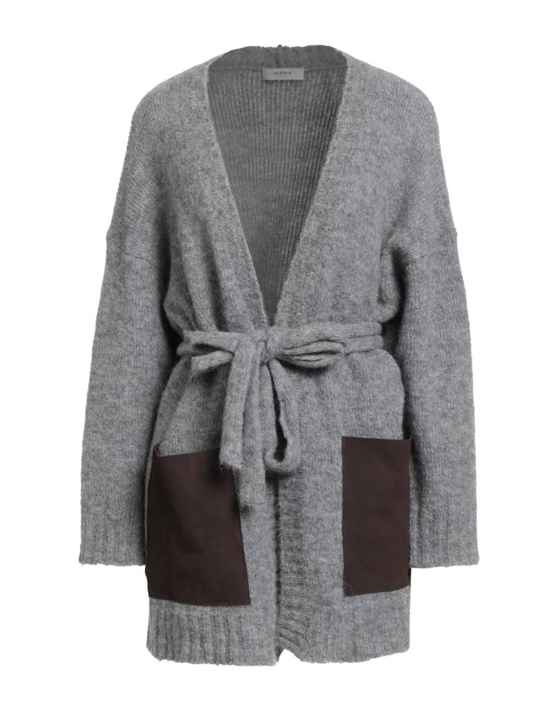ALPHA STUDIO Strickjacke Damen Grau von ALPHA STUDIO