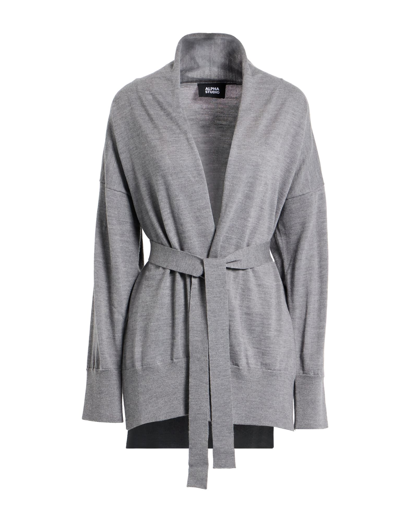 ALPHA STUDIO Strickjacke Damen Grau von ALPHA STUDIO