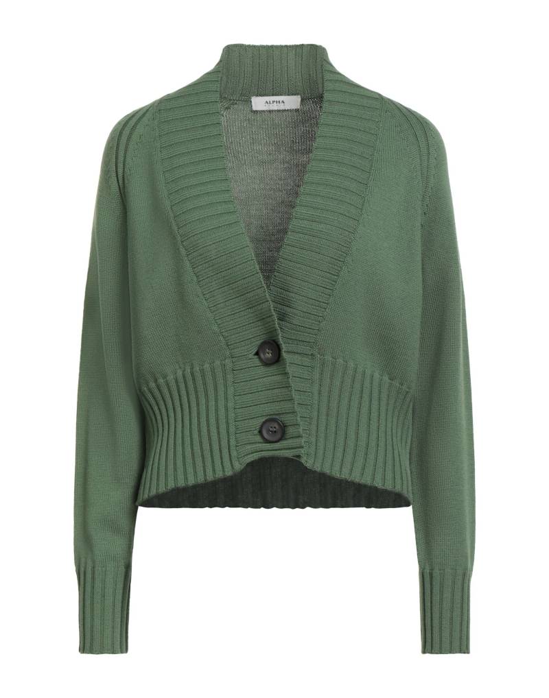 ALPHA STUDIO Strickjacke Damen Grün von ALPHA STUDIO