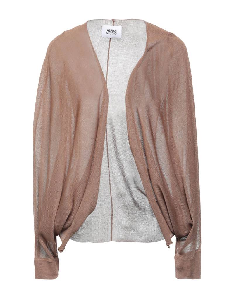 ALPHA STUDIO Strickjacke Damen Kamel von ALPHA STUDIO