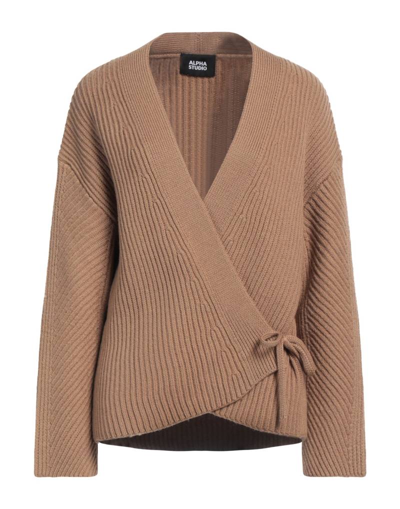 ALPHA STUDIO Strickjacke Damen Kamel von ALPHA STUDIO